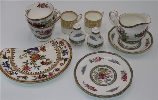Royal Albert tea, dinner and coffee set, Wedgwood Florentine coffee set etc